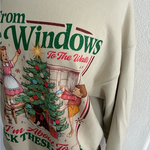 Unisex Christmas/ holiday sweatshirt - Picture 3 of 6